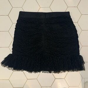 Endless Rose Black lined skirt Size S